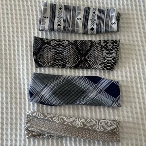 NEW WITHOUT TAGS Patterned Womens Headbands Set